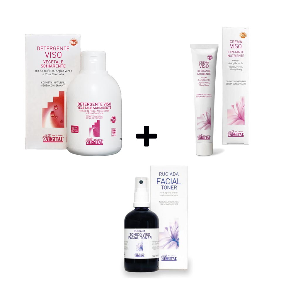 Argital - 3 trins sæt mod tør og træt hud