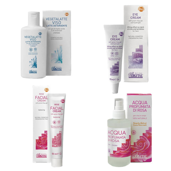 Argital - 4 trins fugt med rose