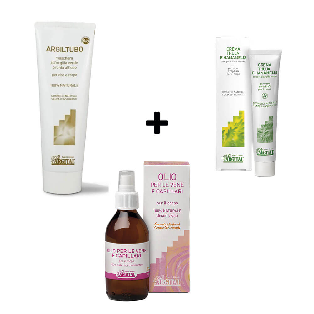 Argital - 3 trins behandling til åreknuder og kapillærer
