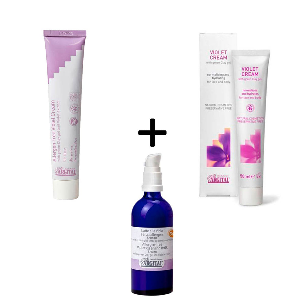 Argital 3-trins sæt mod Rosacea