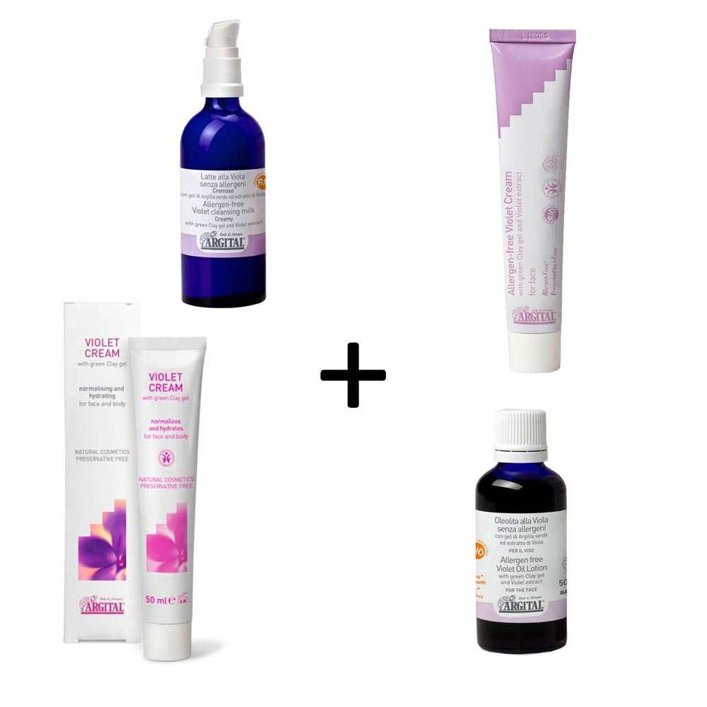 Argital 4-trins sæt mod Rosacea