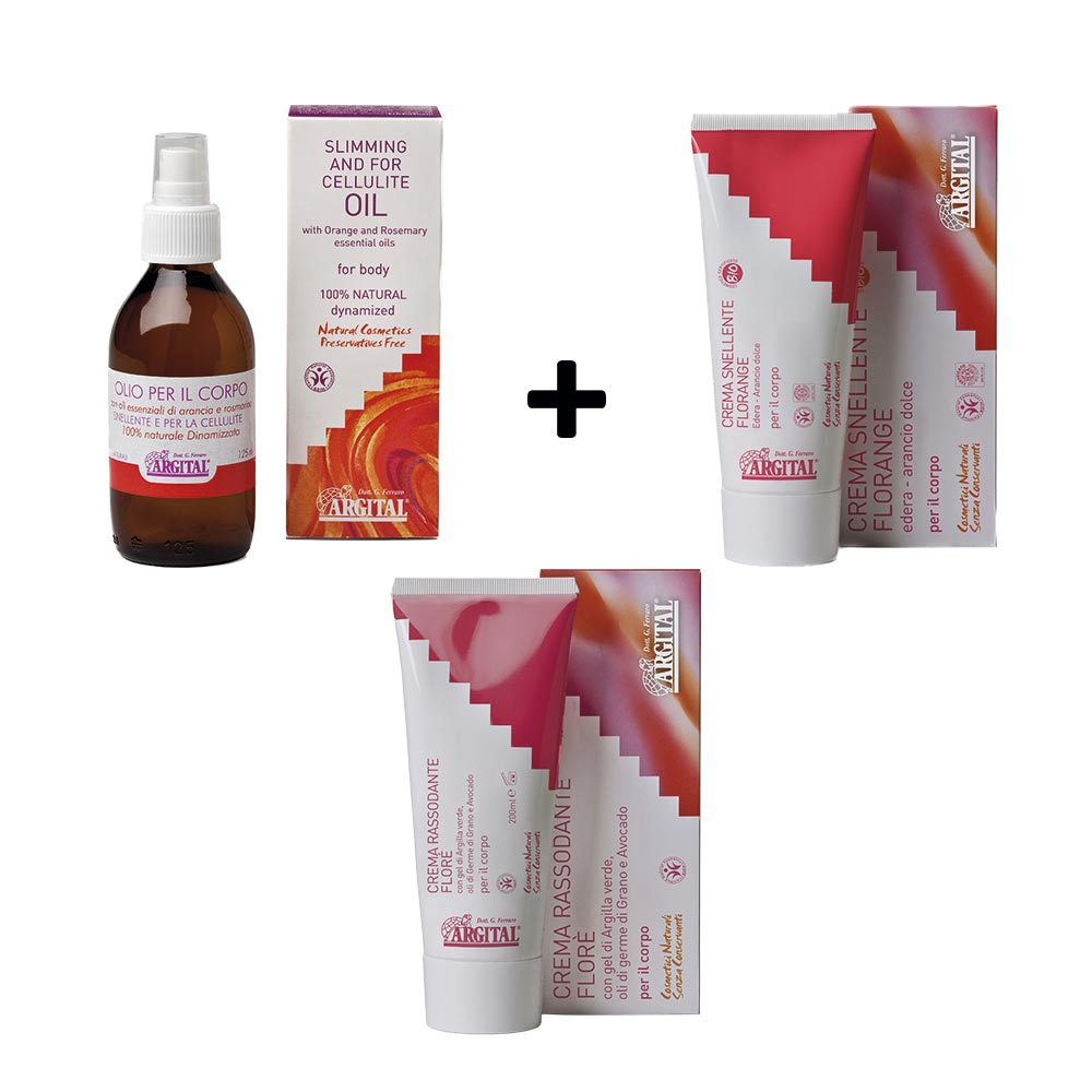 Argitals Slankende og Opstramende Trio til anti-cellulite behandling