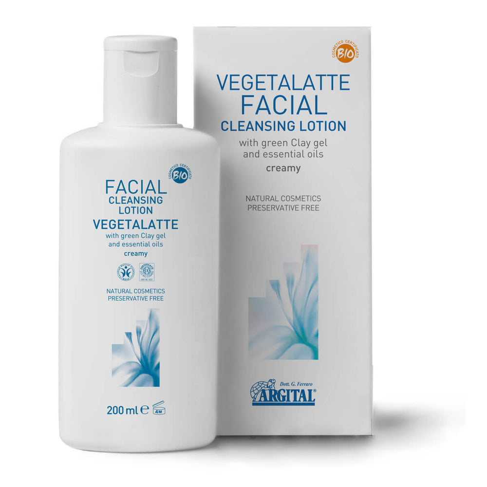 Argital Vegansk Face Cleanser - blødgører og beskytter huden