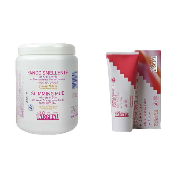 Argital - Slankende creme og mud Duo til anti-cellulite behandling