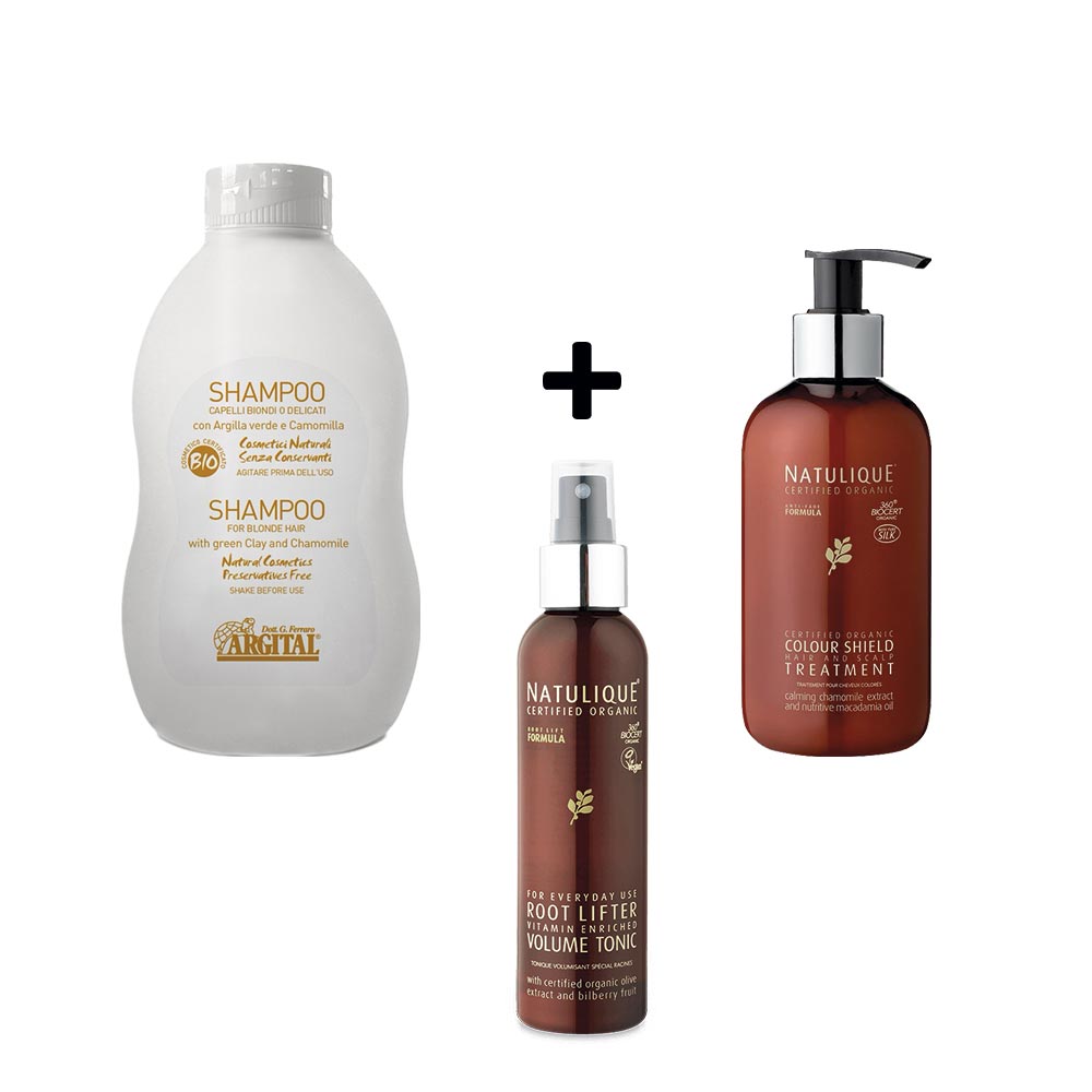 Hårplejesæt til fint hår der mangler protein - TAG TESTEN