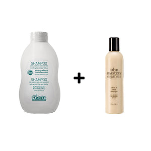 Hårplejesæt til fint hår med tendens til at fedte