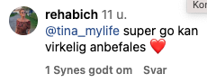 Kundekommentar