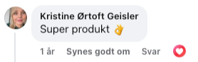 Kundekommentar