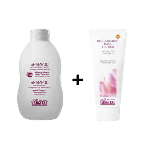 Hårplejesæt til krøllet og kruset hår der mangler protein i 2 trin - TAG TESTEN