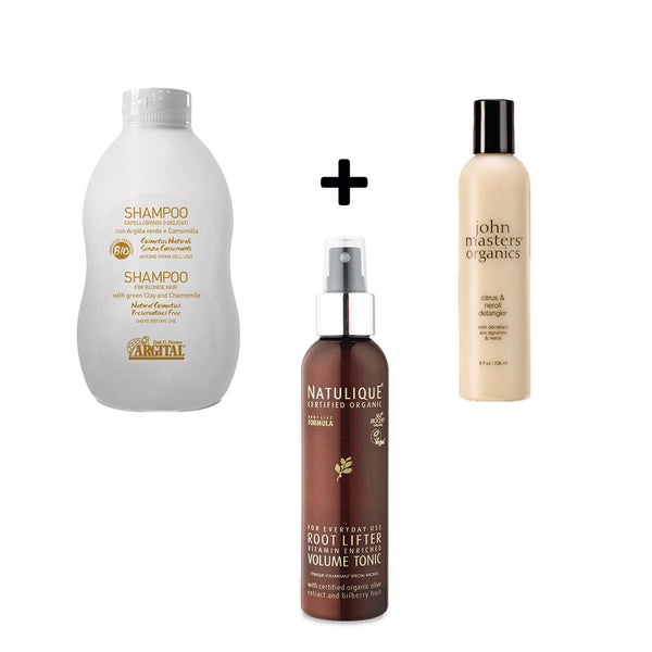 Hårplejesæt til fint hår der mangler fugt - TAG TESTEN