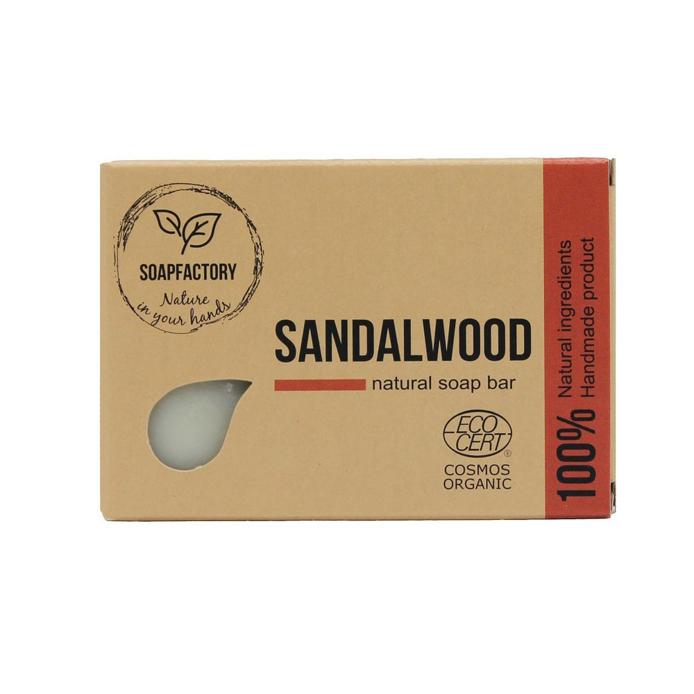 Soapfactory Sandalwood sæbebar - beroligende og antiseptisk aroma