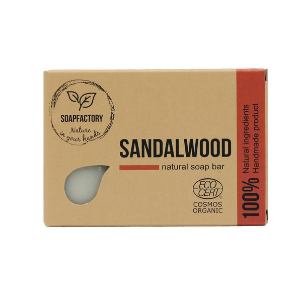 Soapfactory Sandalwood sæbebar - beroligende og antiseptisk aroma