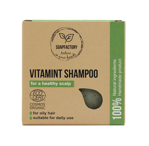 Soapfactory Vitamin Brændenælde Shampoo bar - til normal og fedtet hovedbund