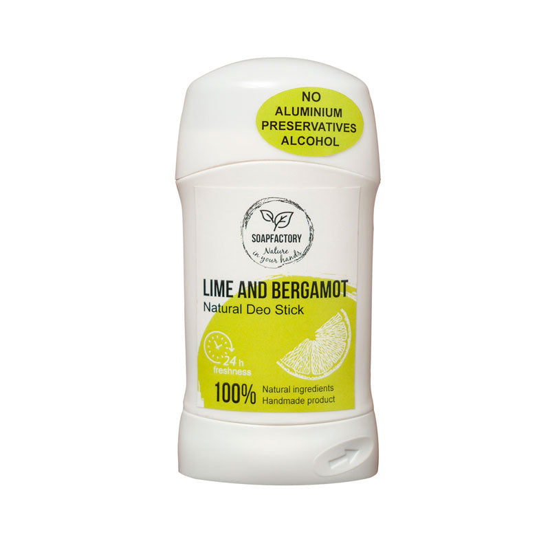 Soapfactory Deostick Lime og Bergamo - til alle hudtyper