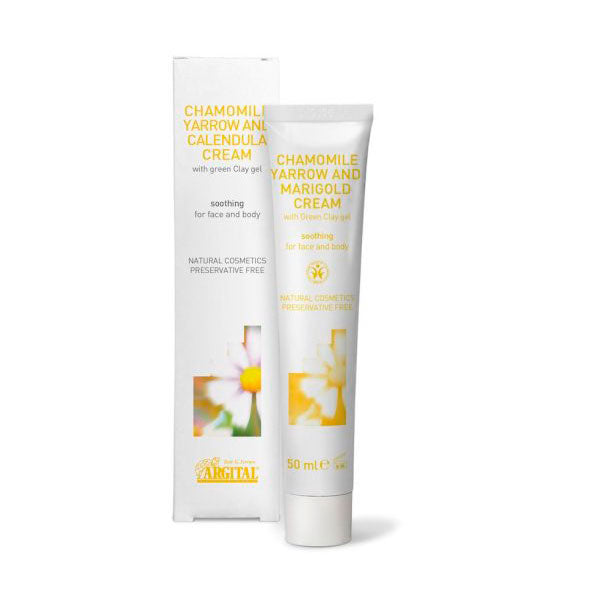 Argital Kamille Creme med Morgenfrue - Beroligende og forfriskende