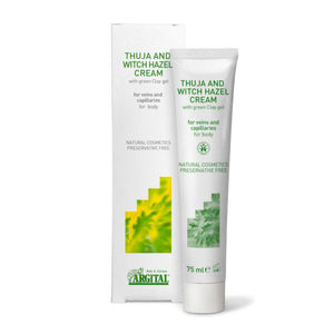 Argital Thuja og Troldnød Creme  - Til vener og kapillærer.