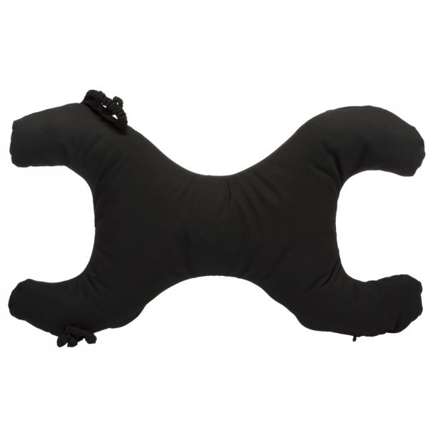 Betræk til Save My Face Pillow La Petite (lille model), mikrofiber med loops, sort