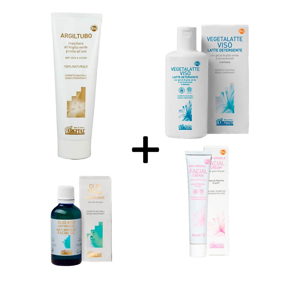 Argital Anti-age sæt med maske