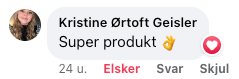 Kundekommentar