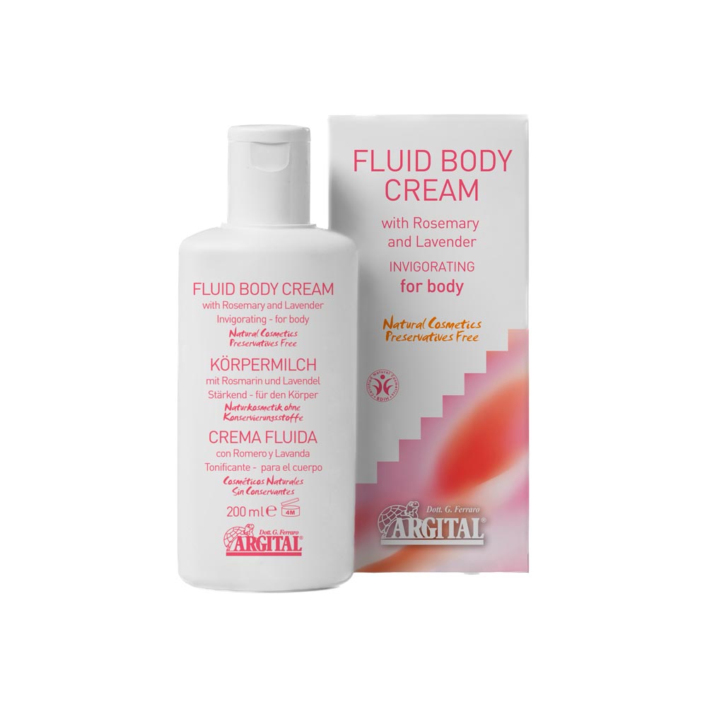Argital Creme Fluida - Bodylotion med rosmarin og lavendel