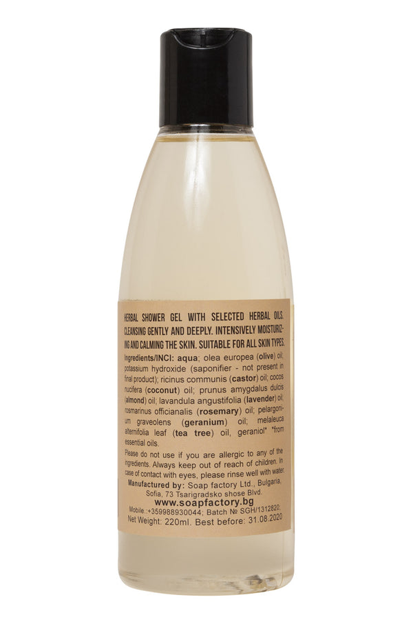 Soapfactory Herbal Showergel - til alle hudtyper