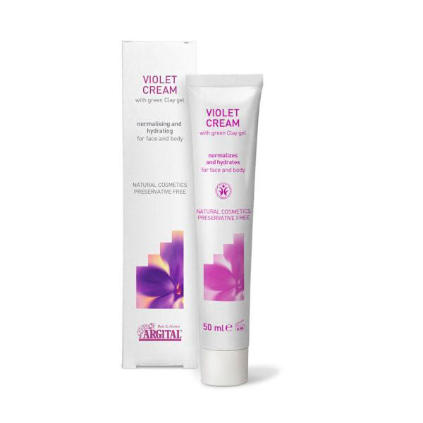 Argital Viol Creme - regulerer ubalance i huden